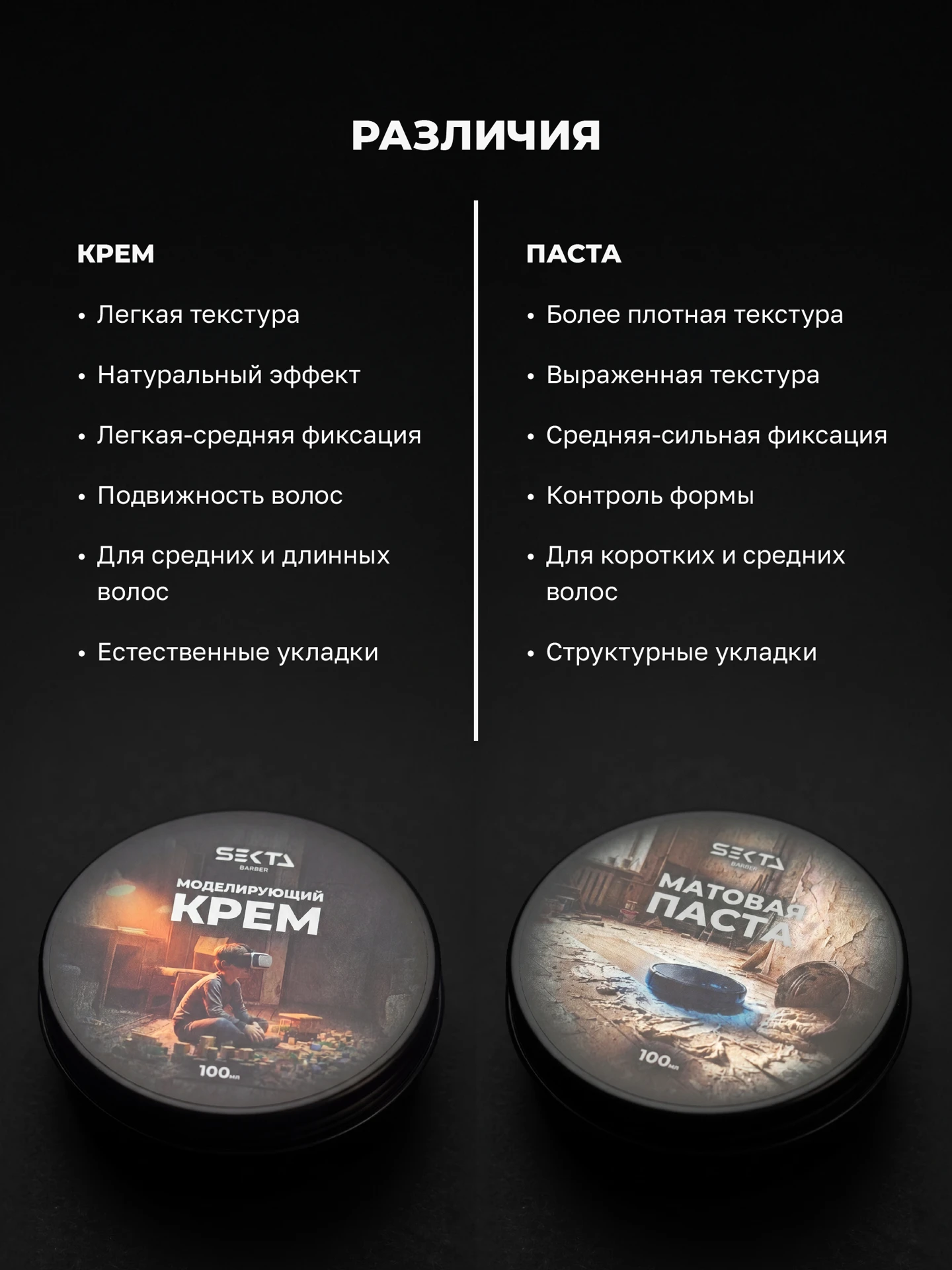 Моделирующий крем для мягкого контроля и подвижной формы (100 мл)